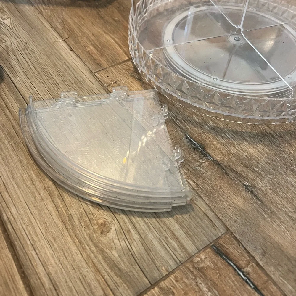 Clear Rotating Makeup Organizer